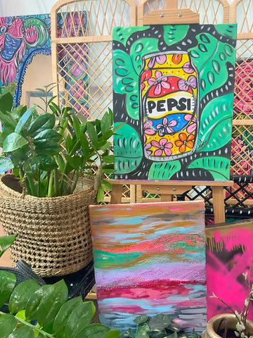 New Pepsi Acrylic on Canvas