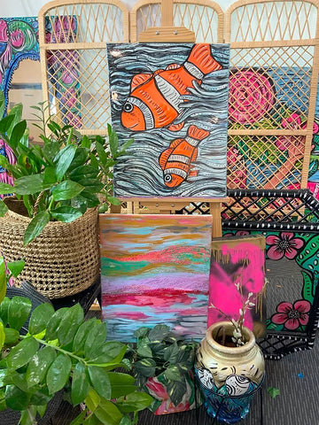 Hello Nemo Acrylic on Canvas