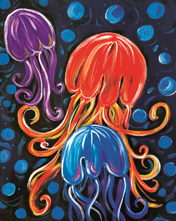 '3 Jellies On A Plate' Paper Print