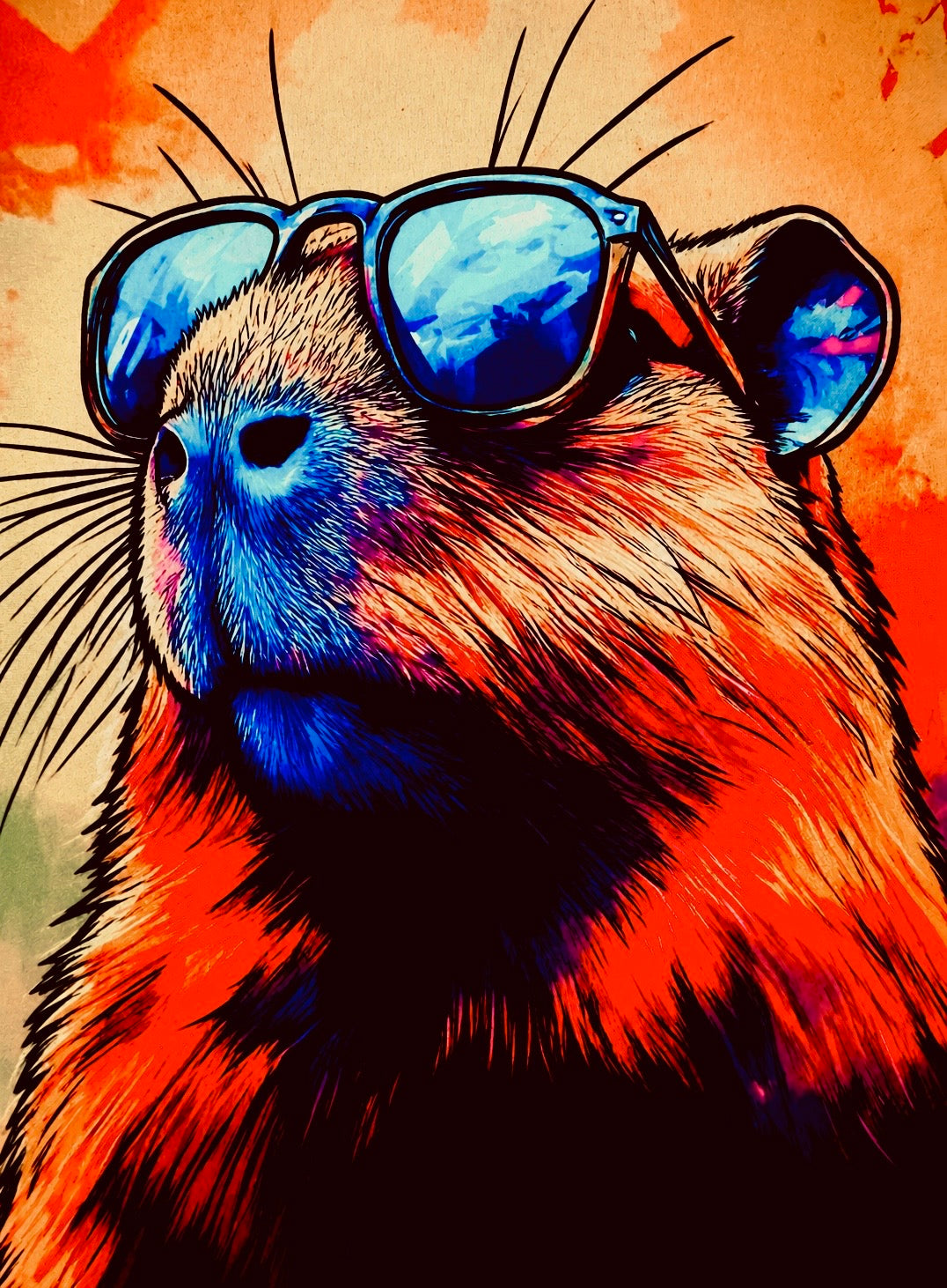 Capybara Bob Acrylic Painting Workshop (July 6)