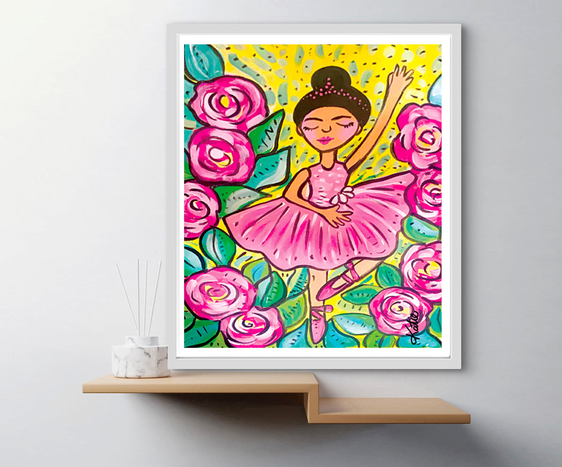 'Ballerina' Paper Print