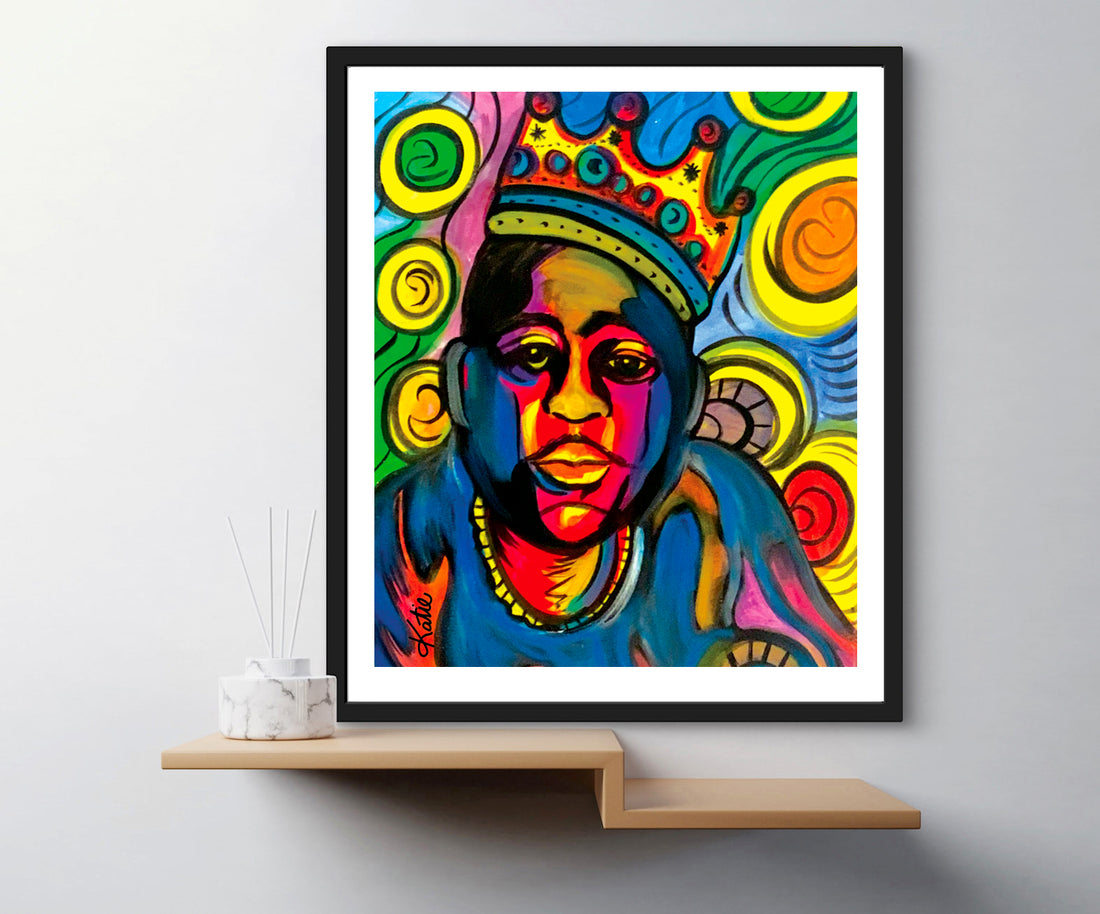 'Biggie Smalls' Paper Print