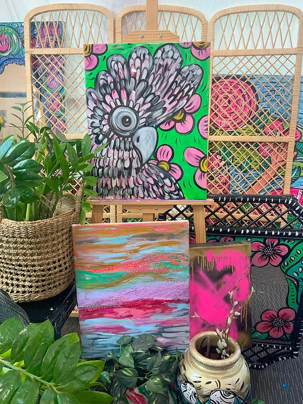 Pretty Pink Cockatoo