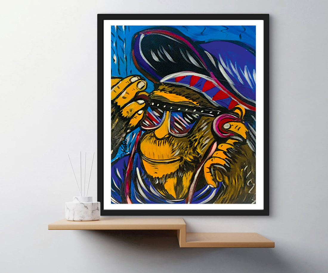 'Dance Monkey' Paper Print