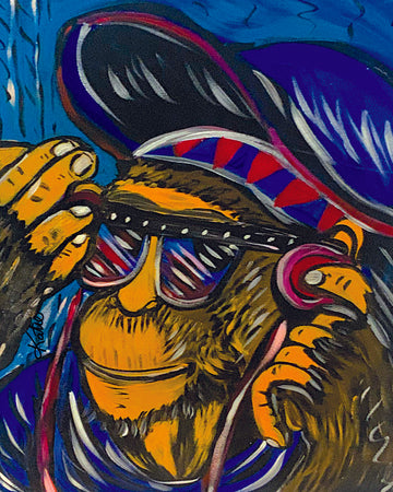 'Dance Monkey' Paper Print