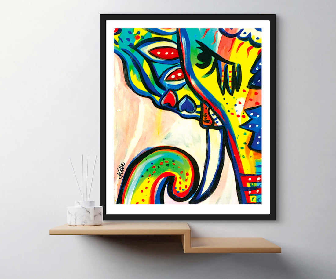 'Elephant' Paper Print