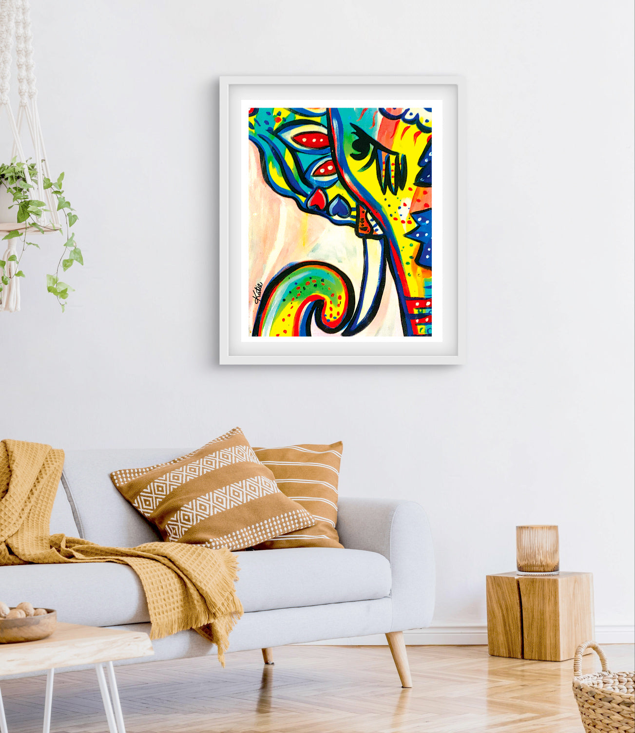 'Elephant' Paper Print