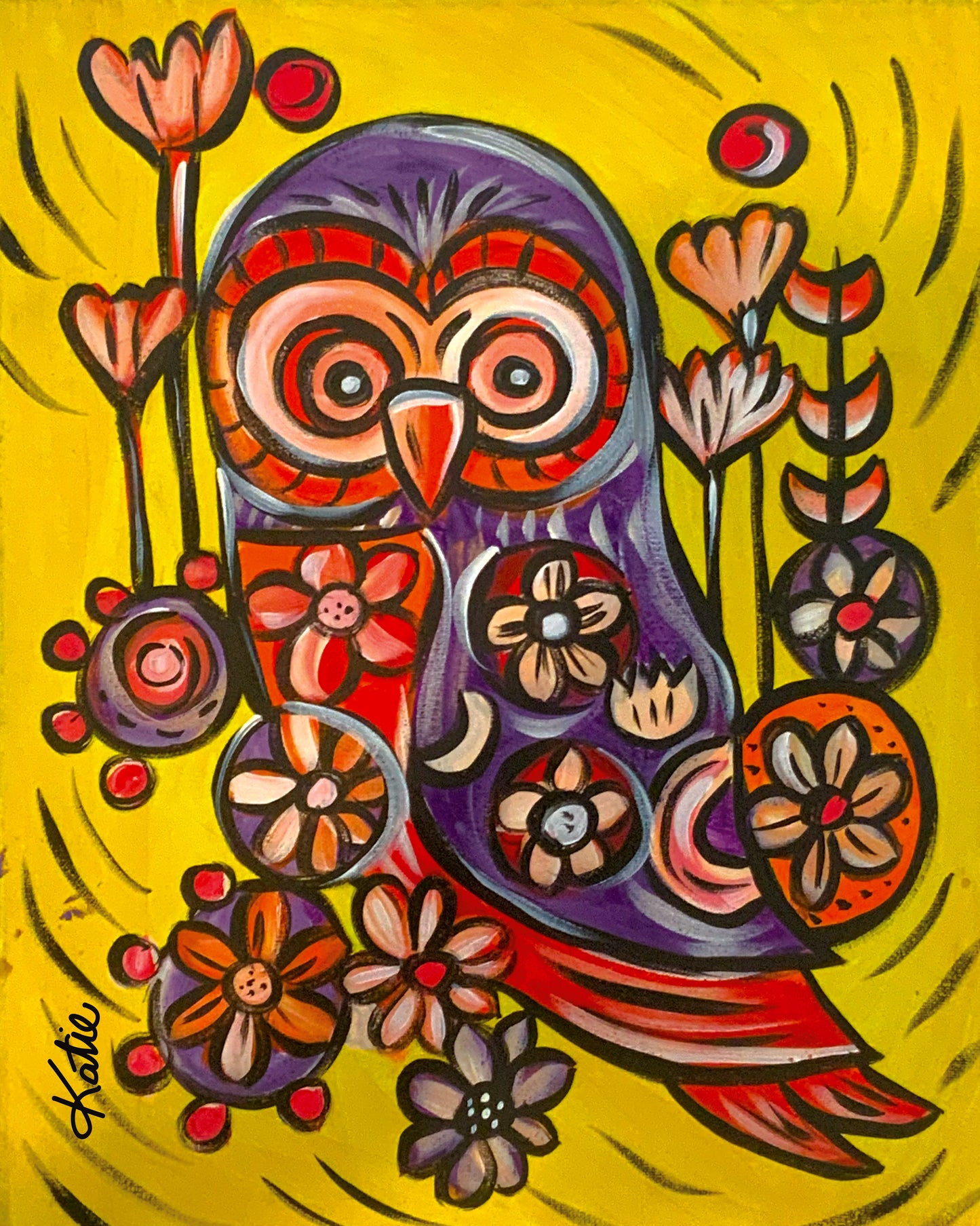 Kalidescope Owl