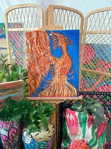 Phenonix Acrylic on Canvas