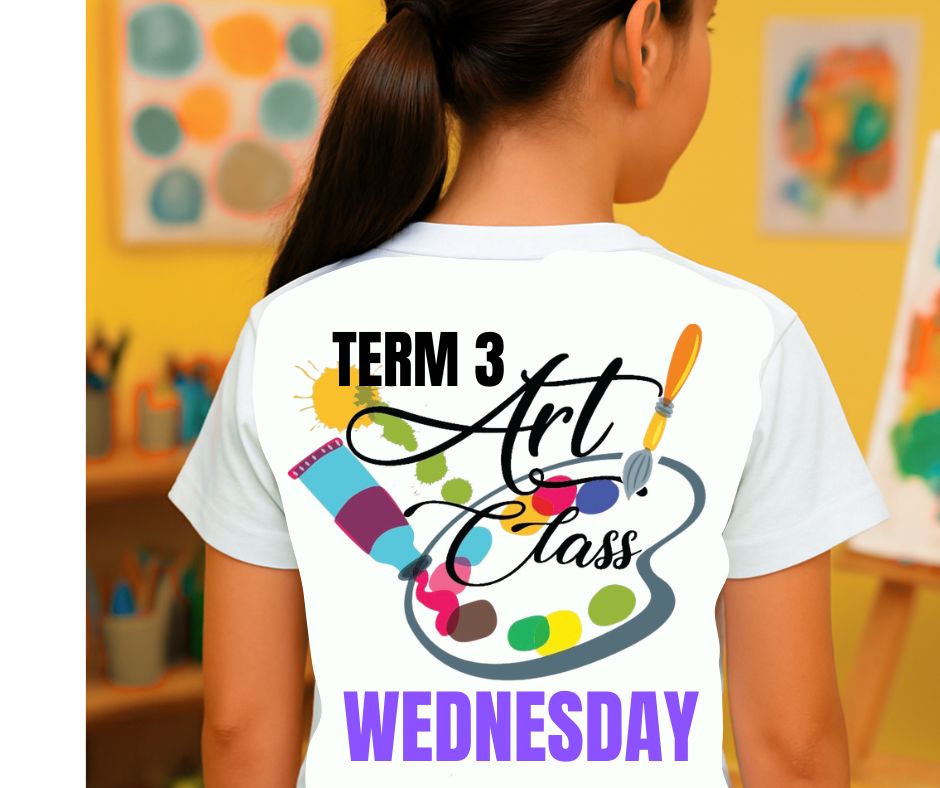 Art Class Brisbane - Wednesday Artist Mentoring 8-12 years / 10 weeks Term 3