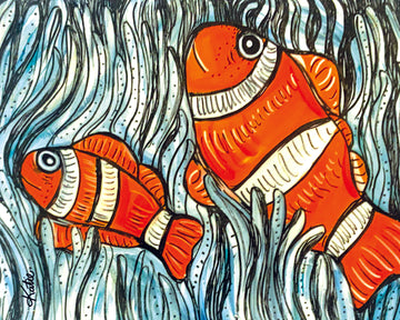 'One Fish Two Fish' Paper Print