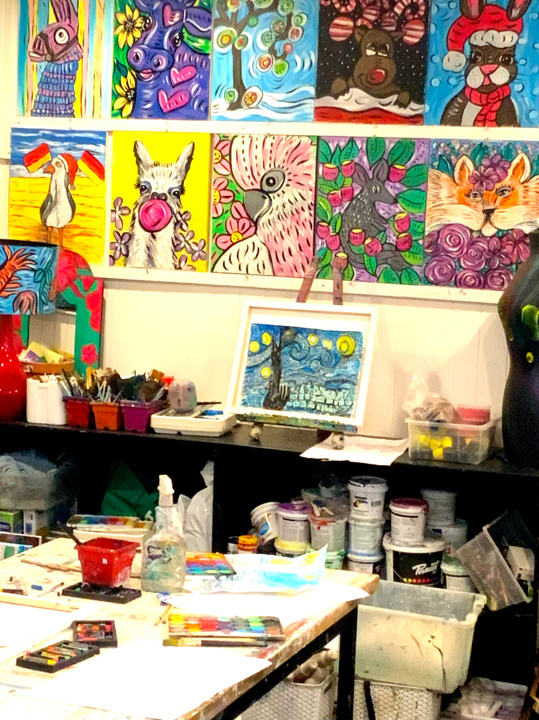 Children’s Arty Party Painting