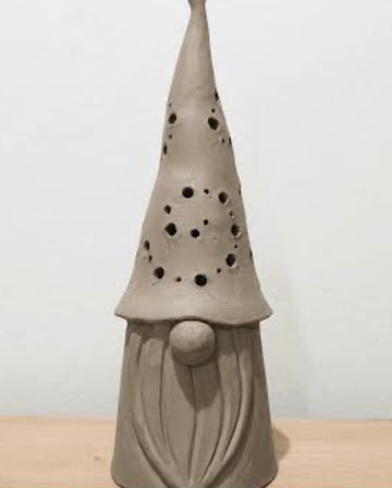 Thursday Jan 22 Gnome Lanterns Air dried clay 9.30am - 11.30am