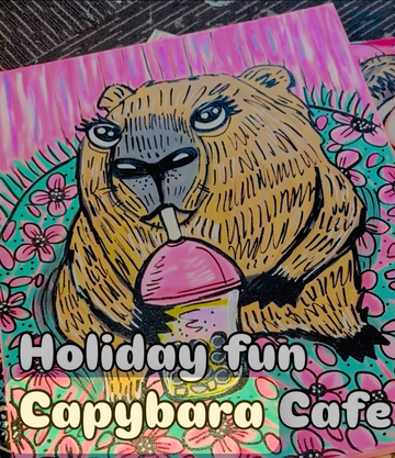 Monday January 5 Penelope Capybara 9.30am - 11.30am