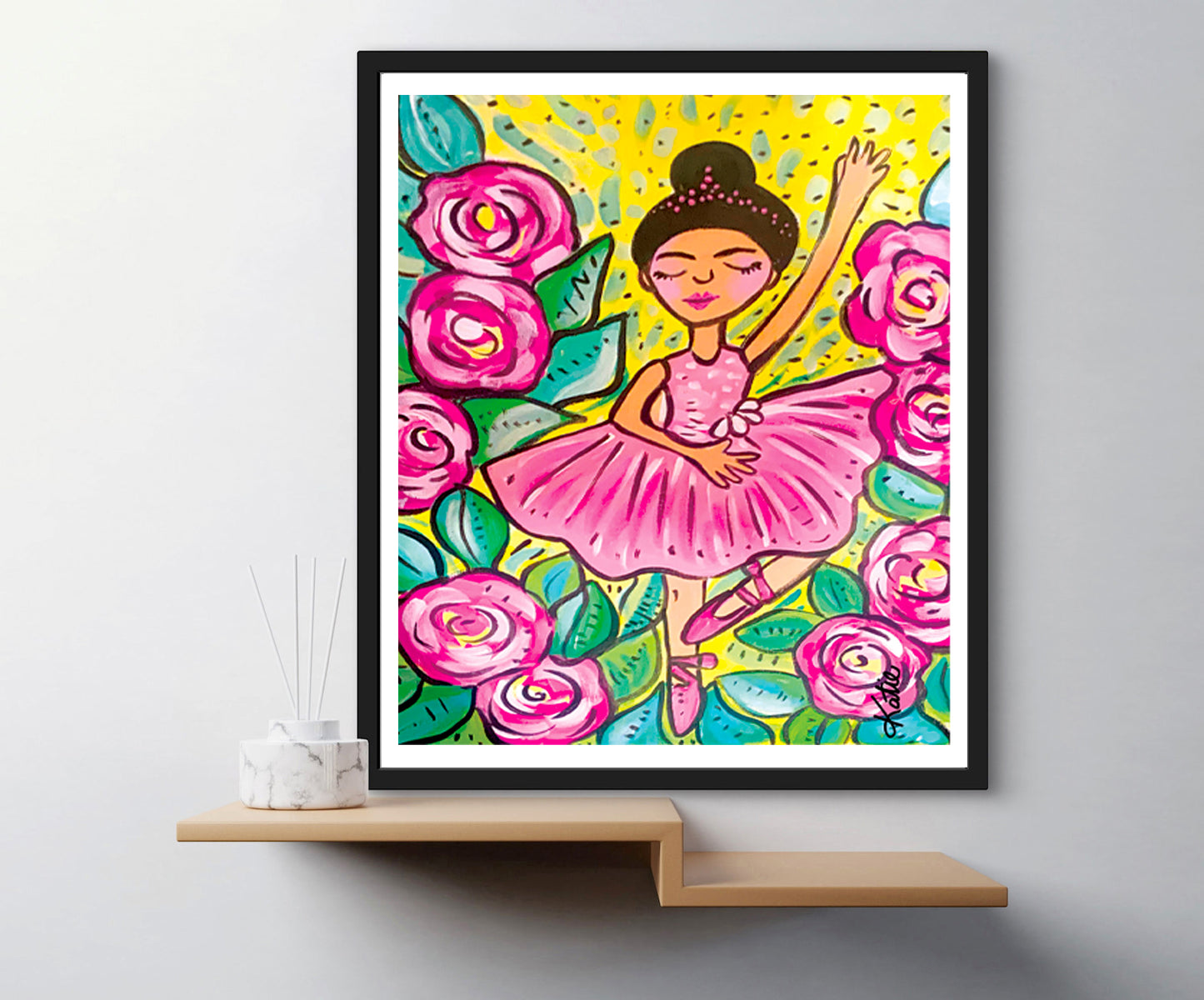 'Ballerina' Paper Print