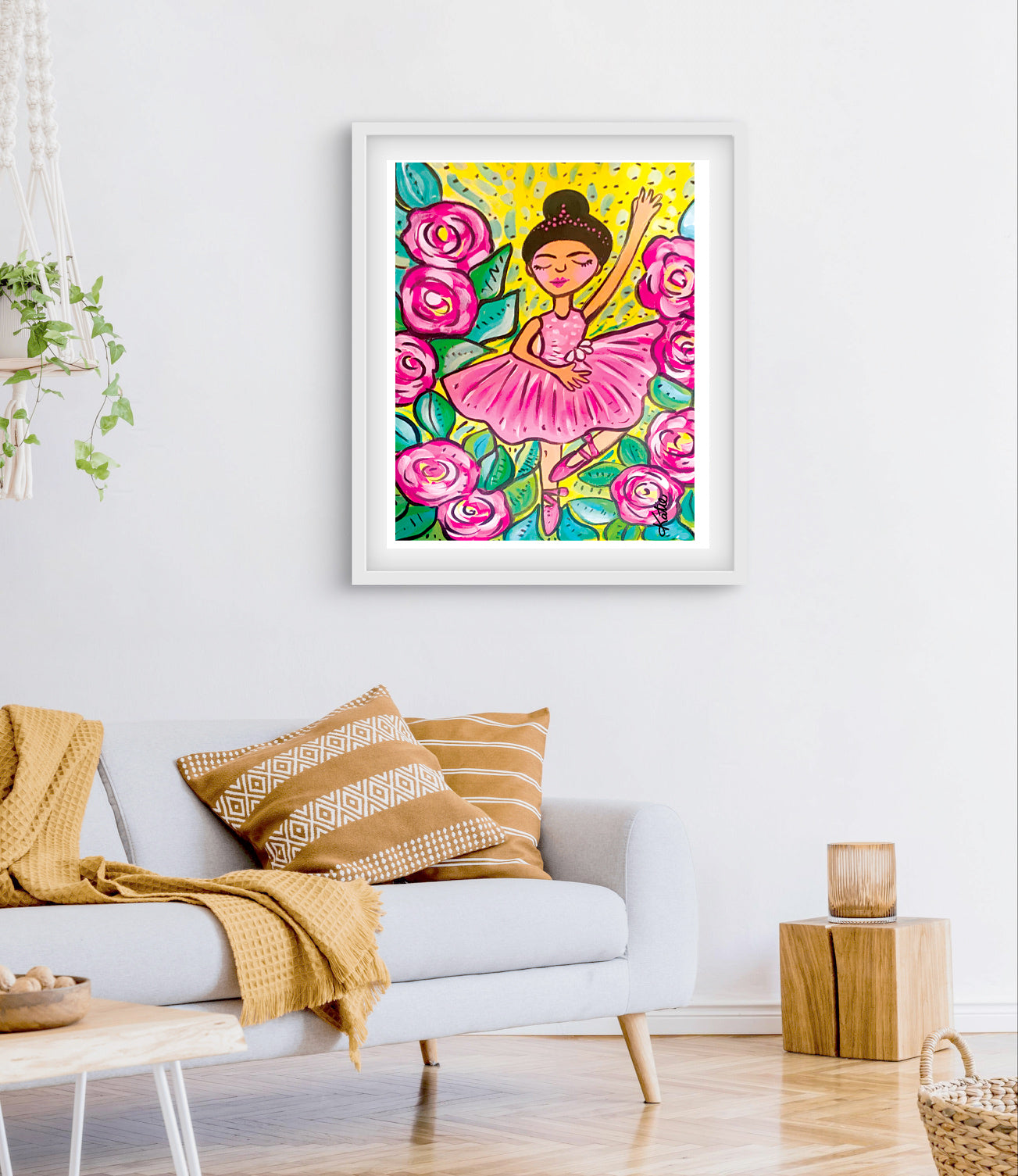 'Ballerina' Paper Print