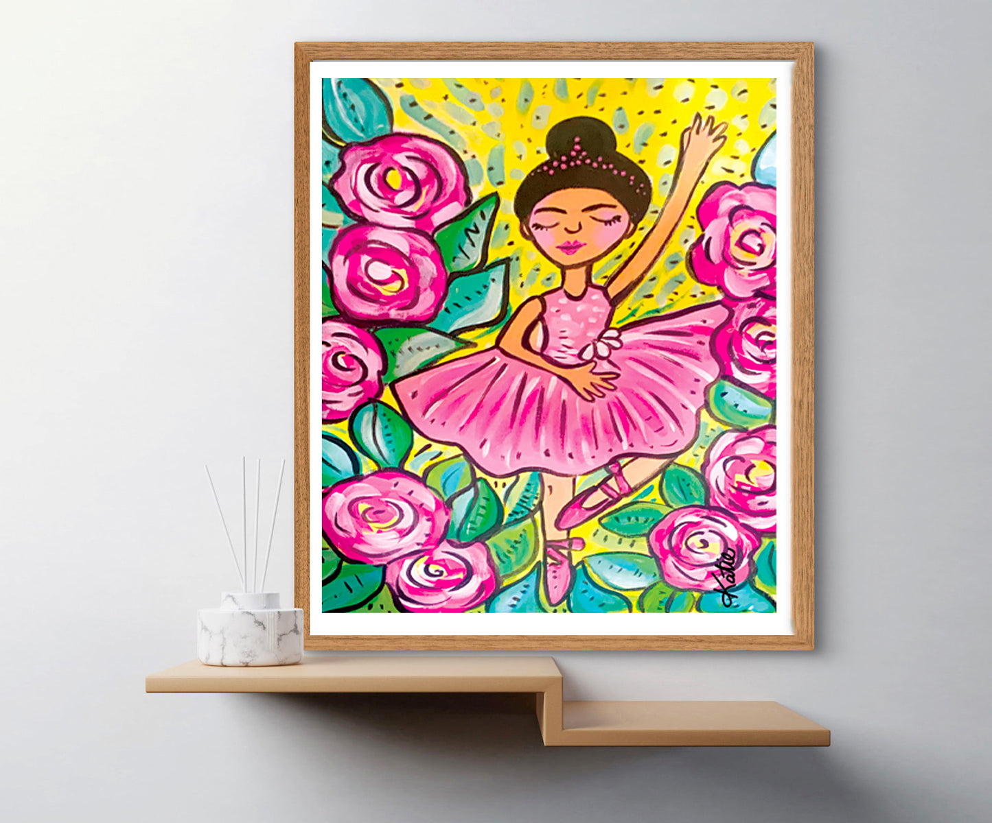 'Ballerina' Paper Print