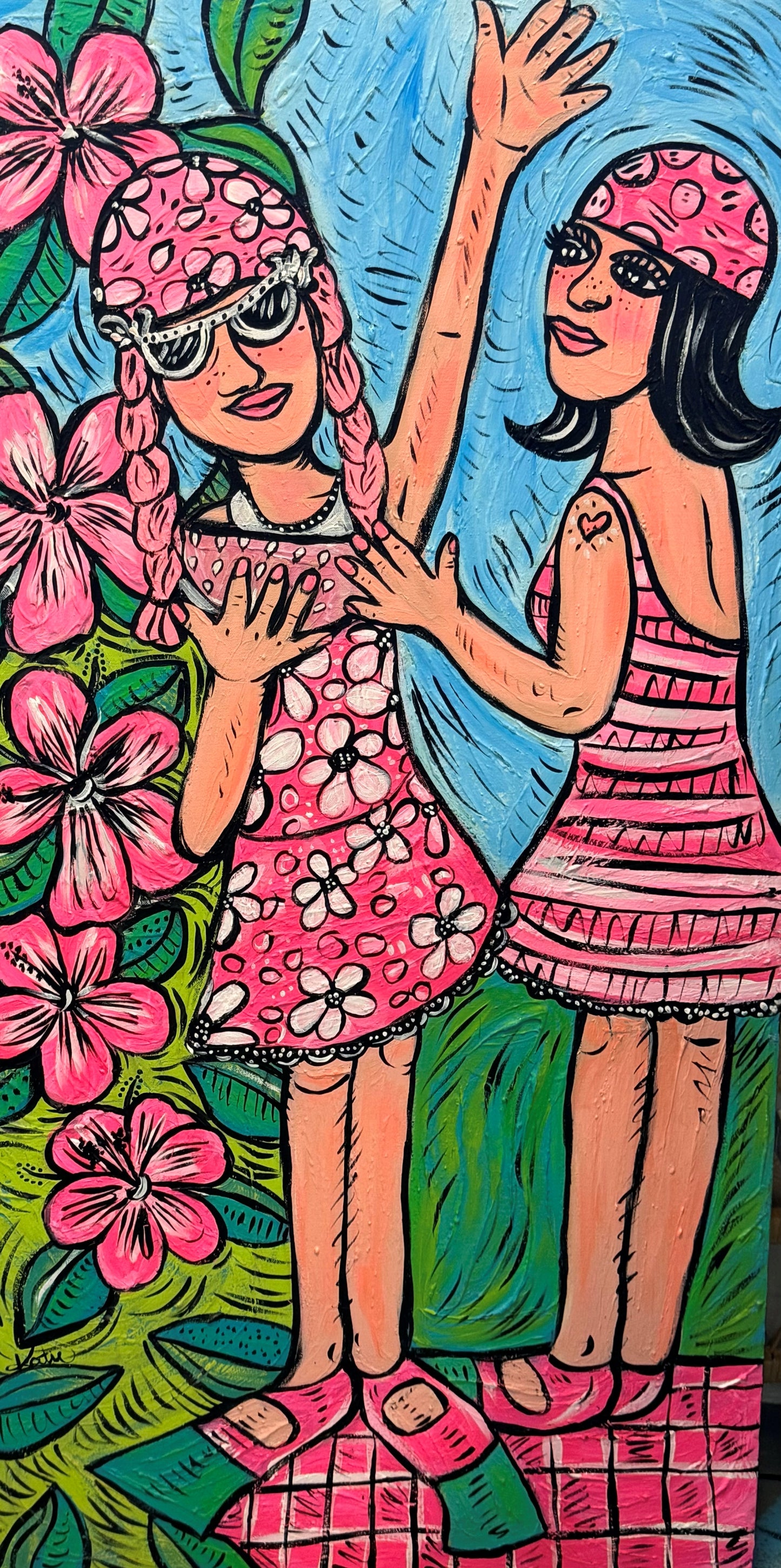 Bathing Frillies