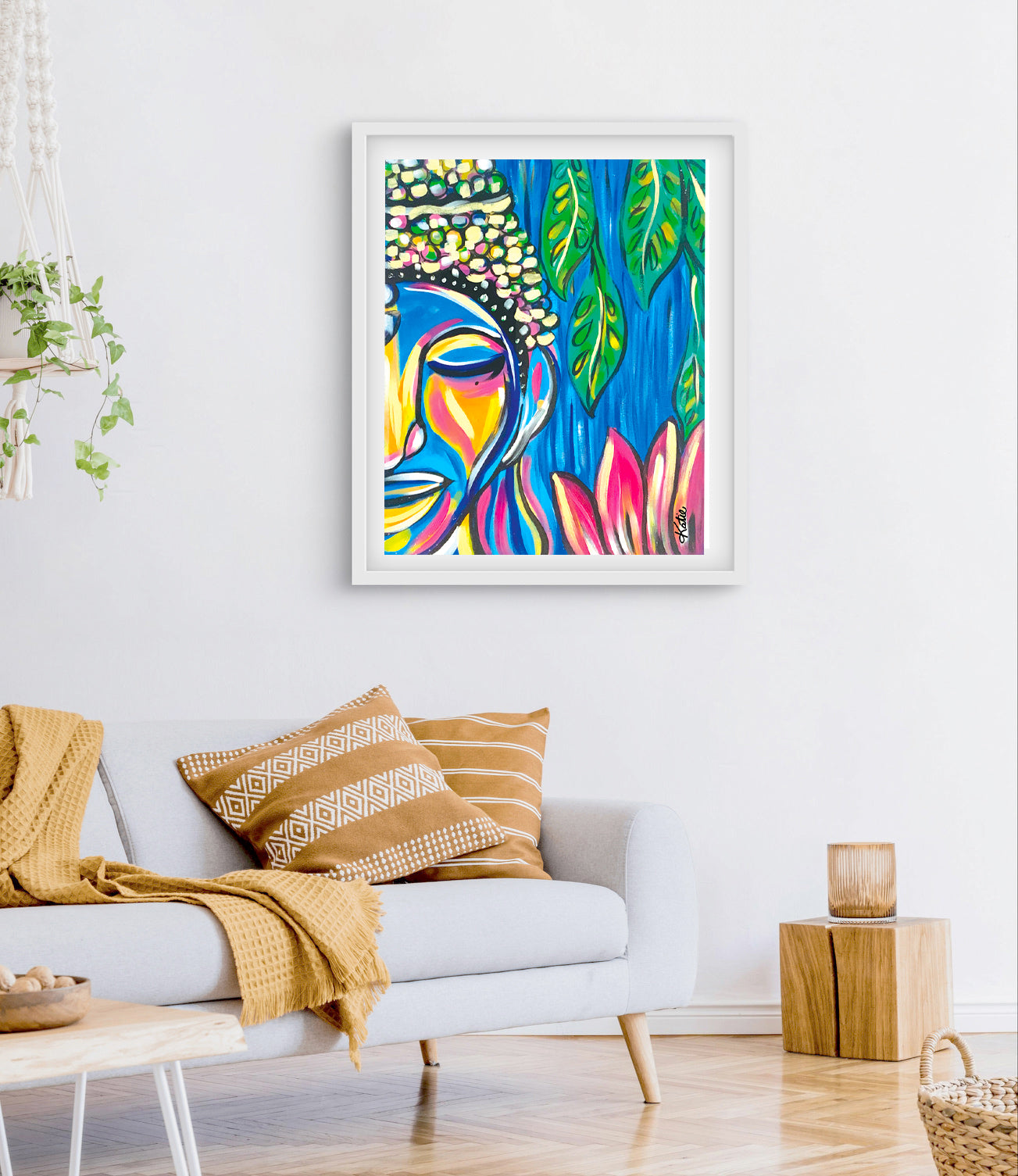 'Bhudda Bhudda' Paper Print