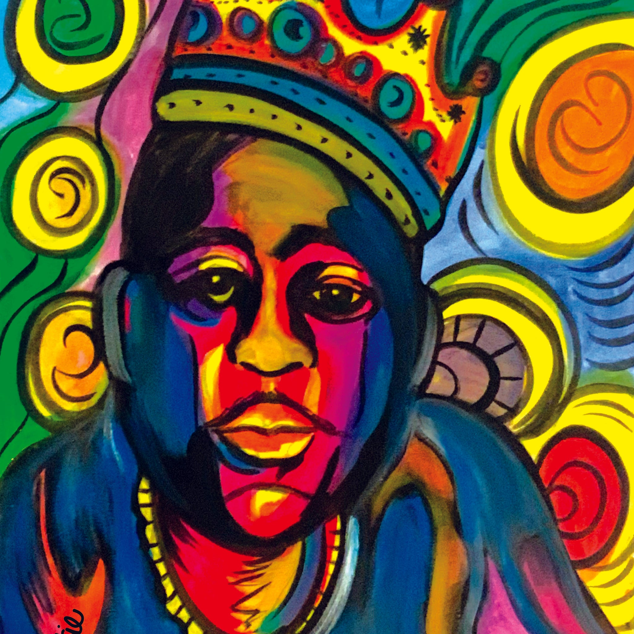 'Biggie Smalls' Paper Print