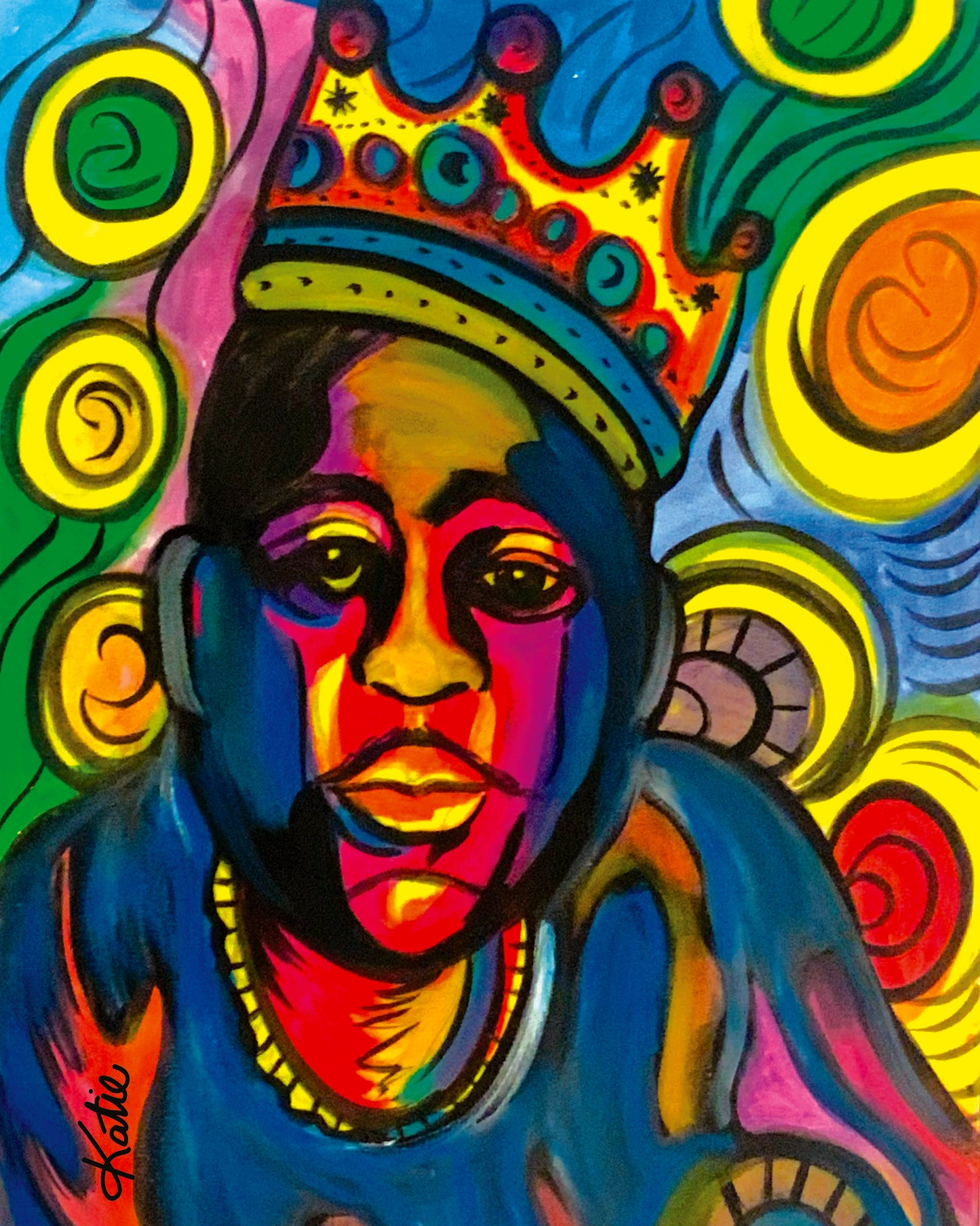 'Biggie Smalls' Paper Print