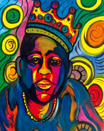'Biggie Smalls' Paper Print