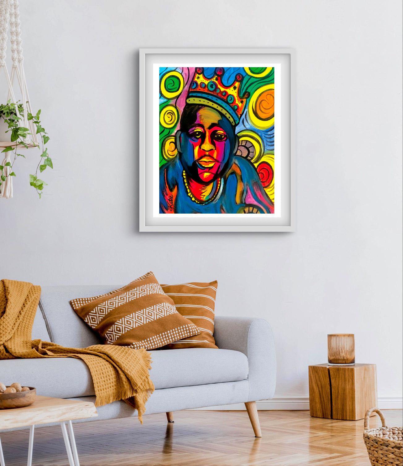 'Biggie Smalls' Paper Print