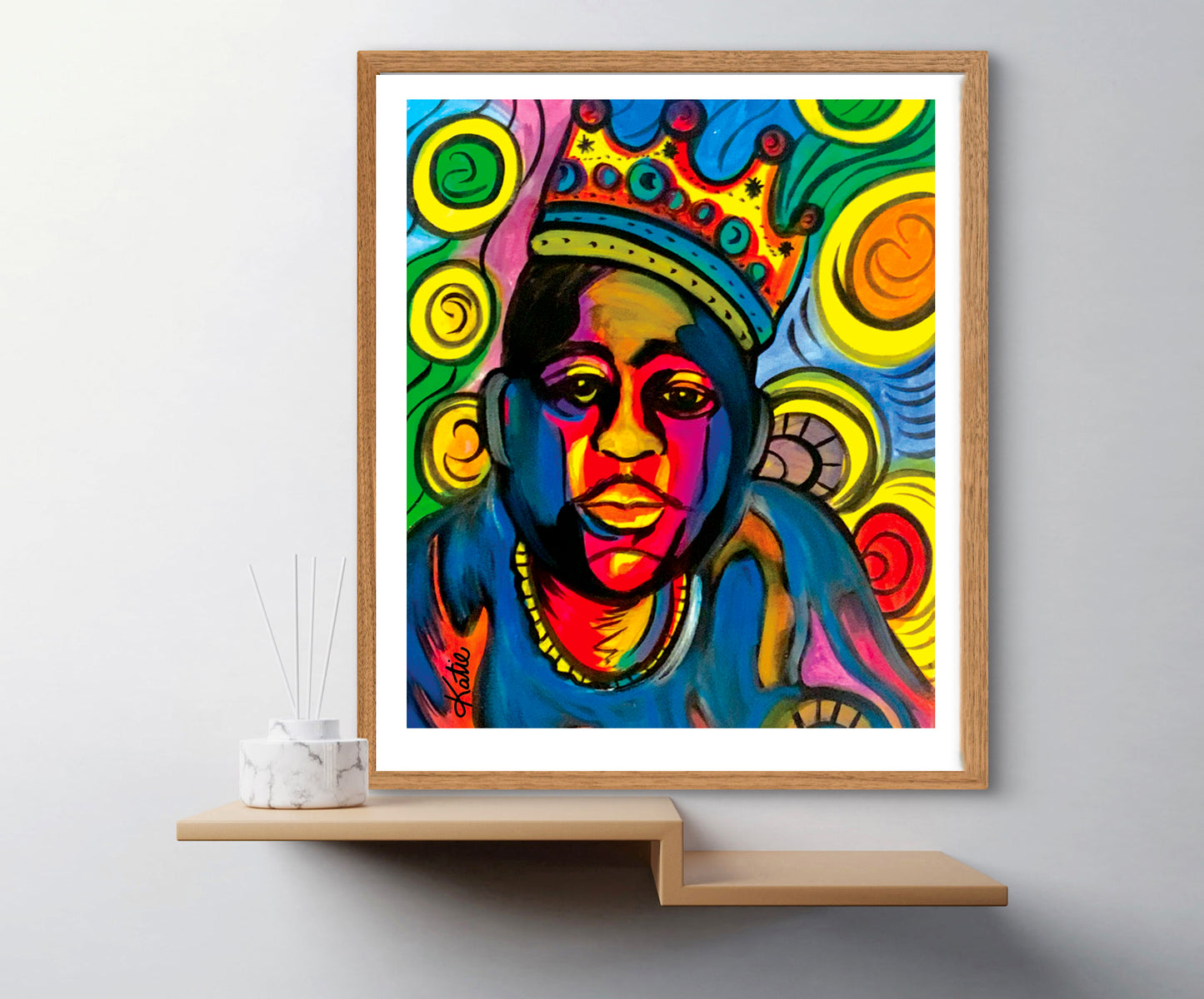 'Biggie Smalls' Paper Print