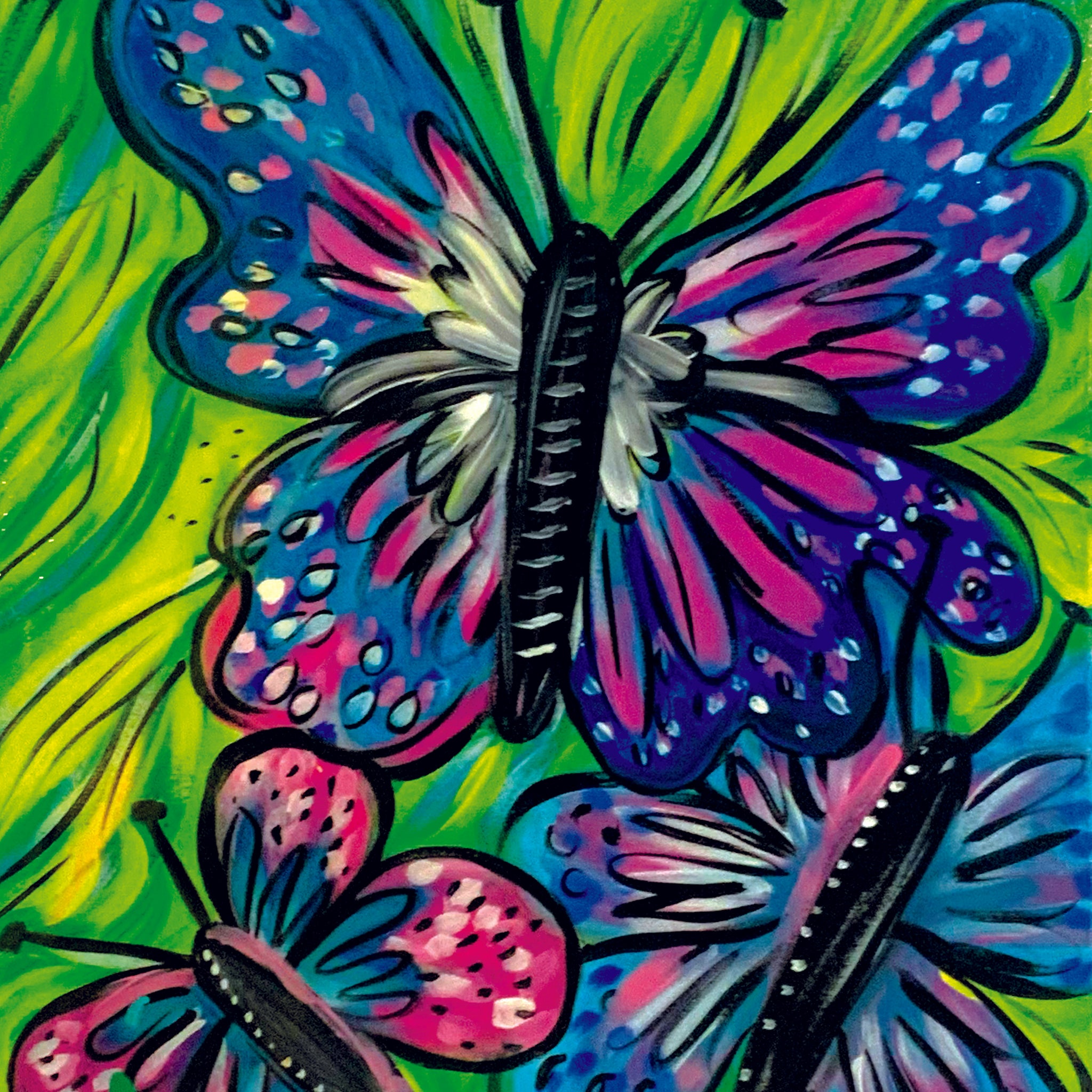 'Butterfly Love' Paper Print