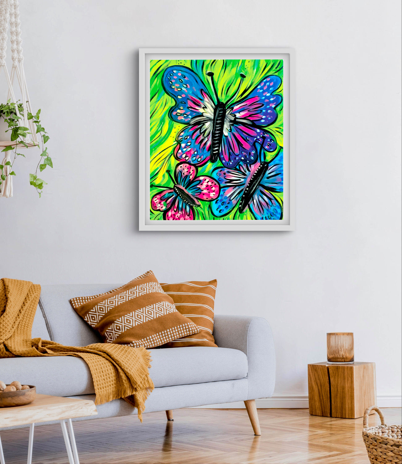 'Butterfly Love' Paper Print
