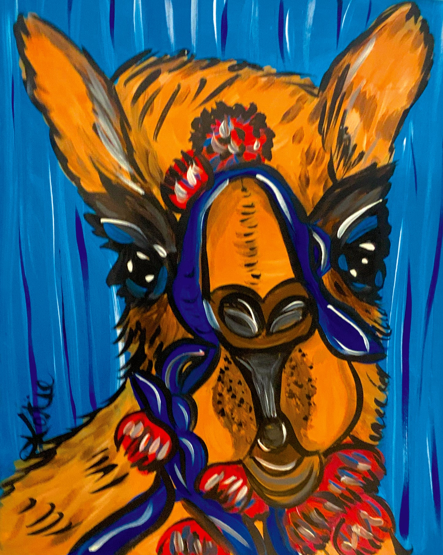 'Camel' Paper Print