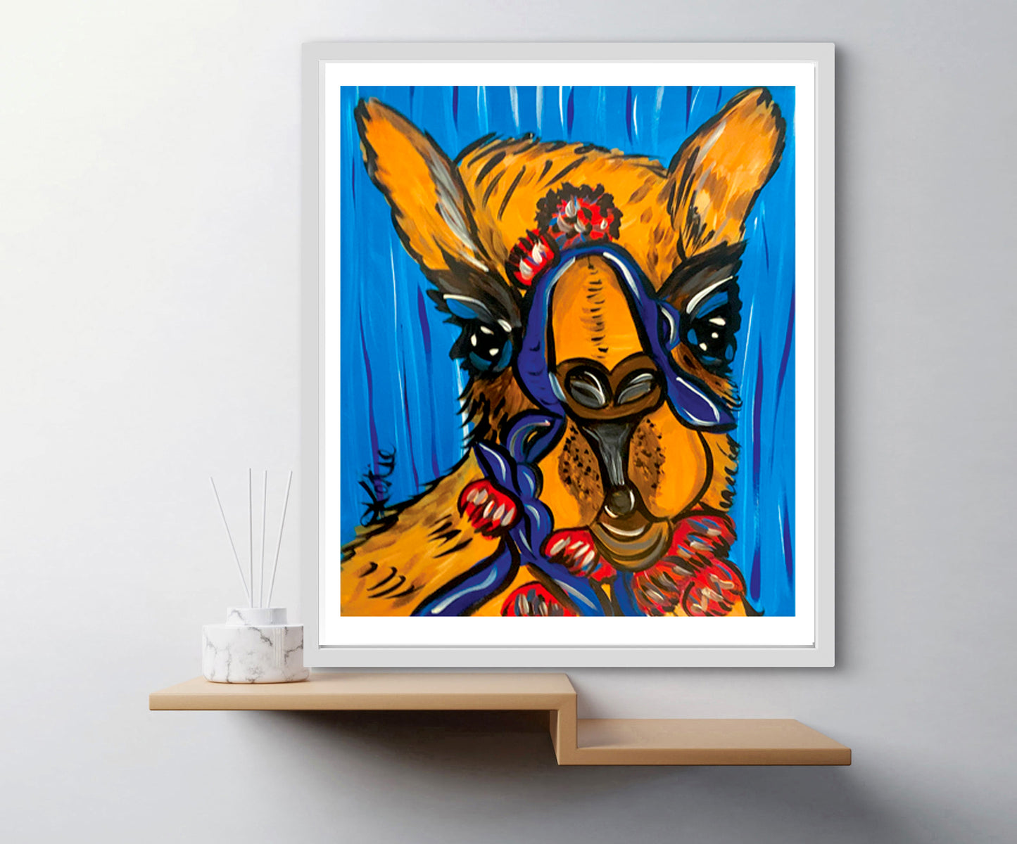'Camel' Paper Print