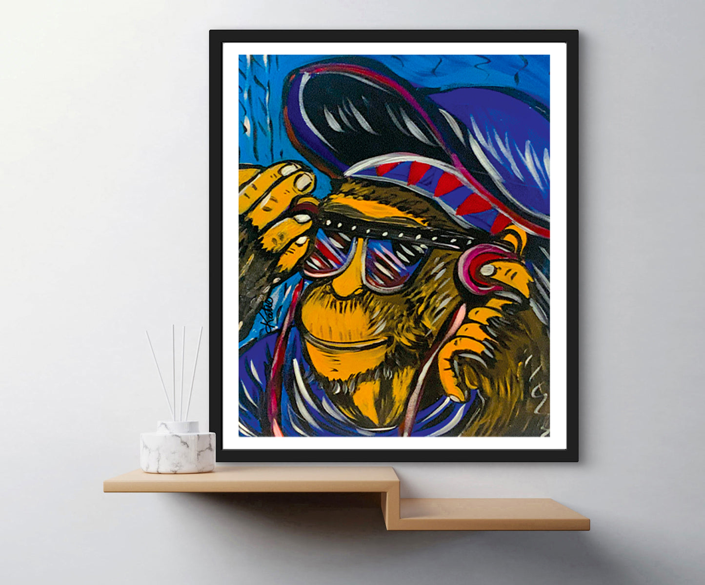 'Dance Monkey' Paper Print
