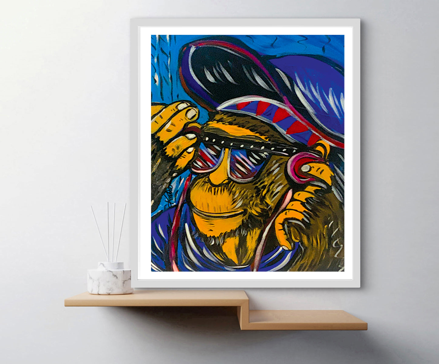 'Dance Monkey' Paper Print
