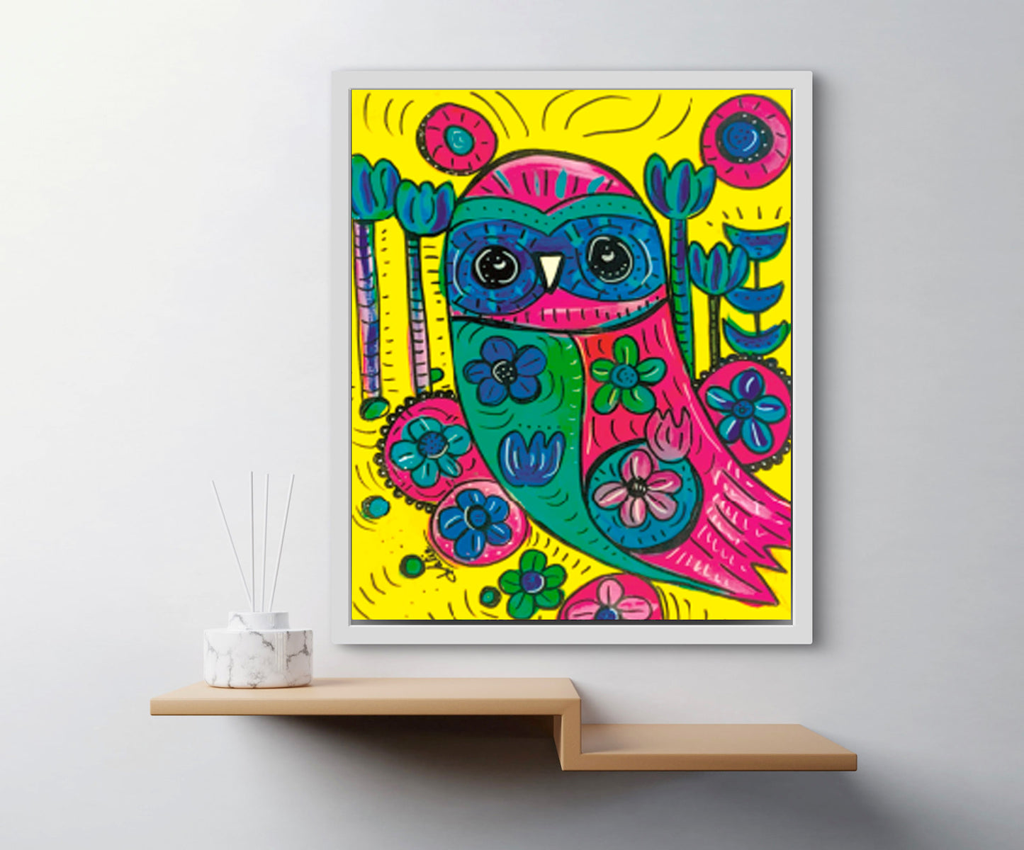 Floral Owl