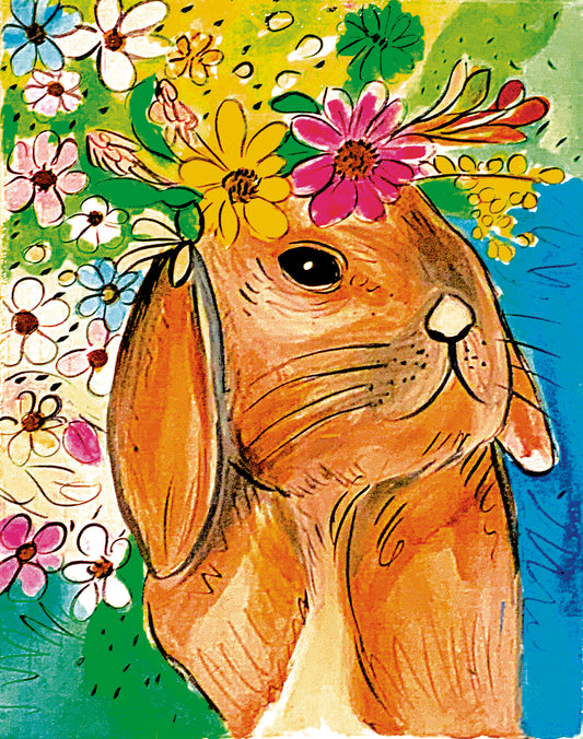 Floral Bunny
