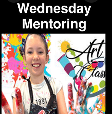 2026 Wednesday Artist Mentoring Art Class 8-12 years / 10 weeks