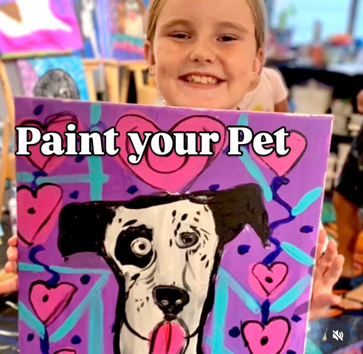 Paint Your Pet Acrylic Paint Workshop (July 4)