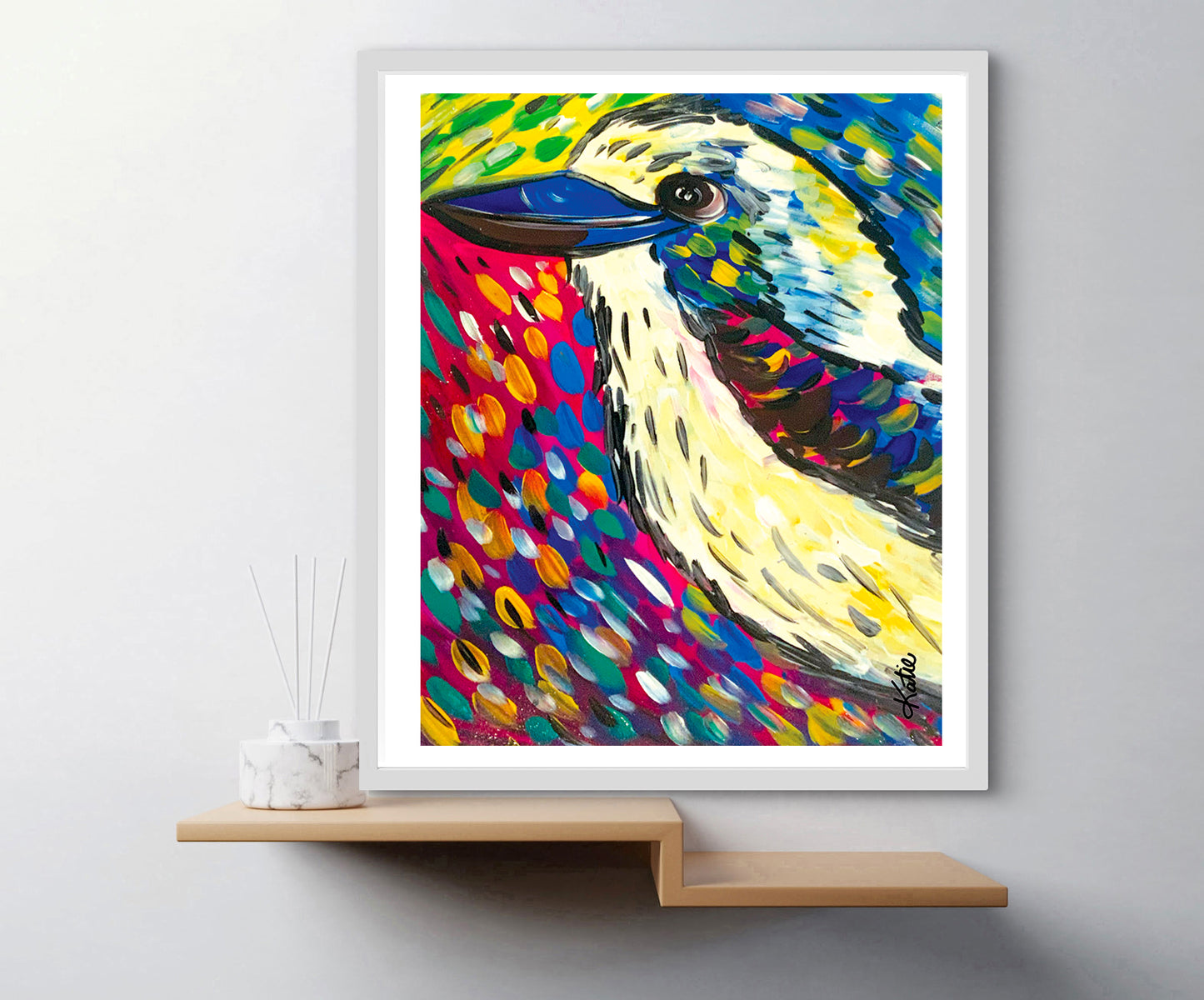 'Kookaburra' Paper Print