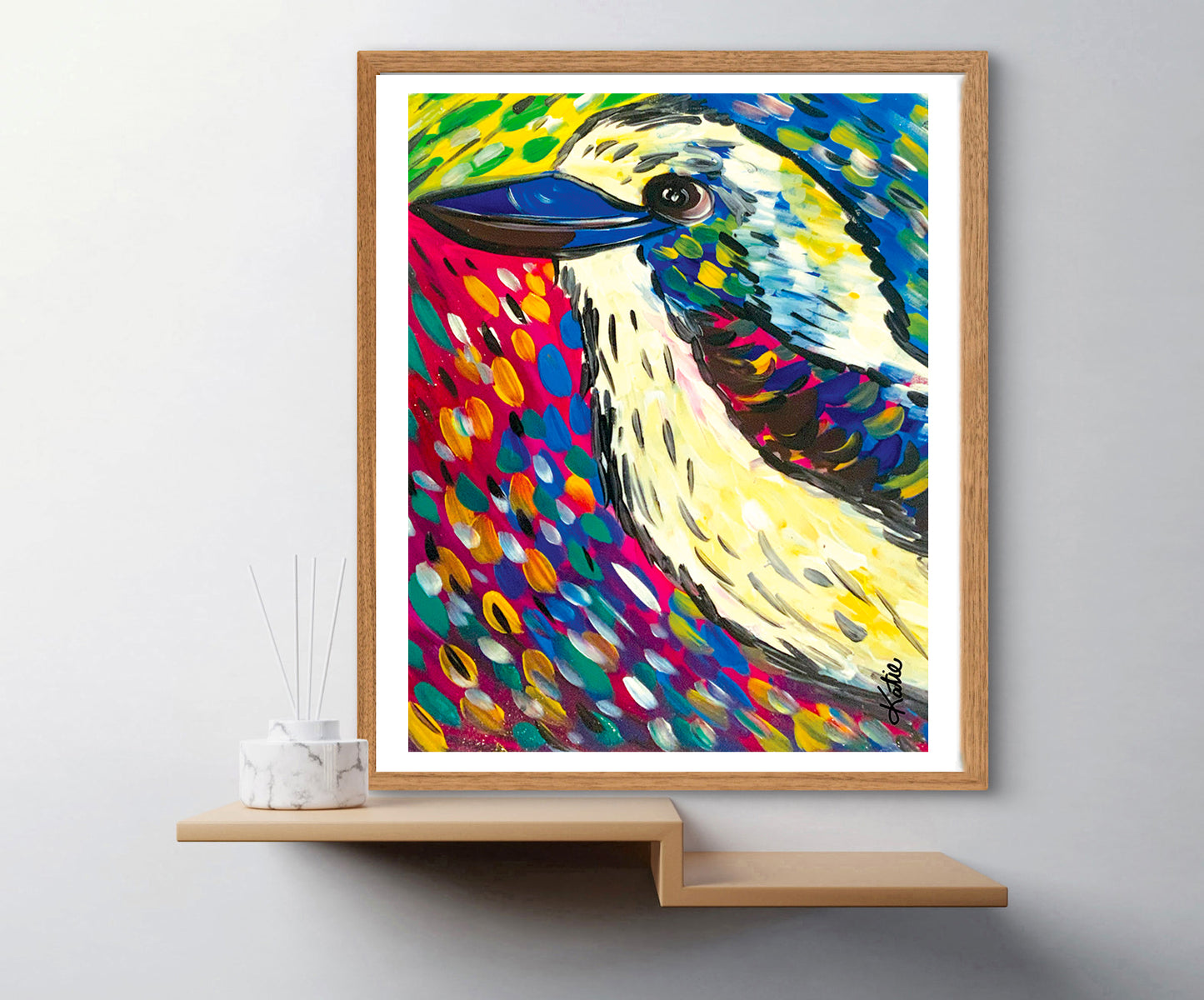 'Kookaburra' Paper Print