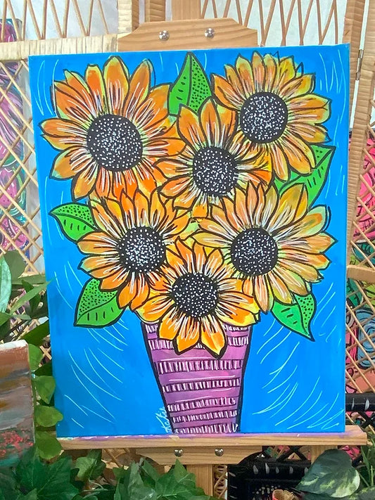 Not a Van Gough Acrylic on Canvas