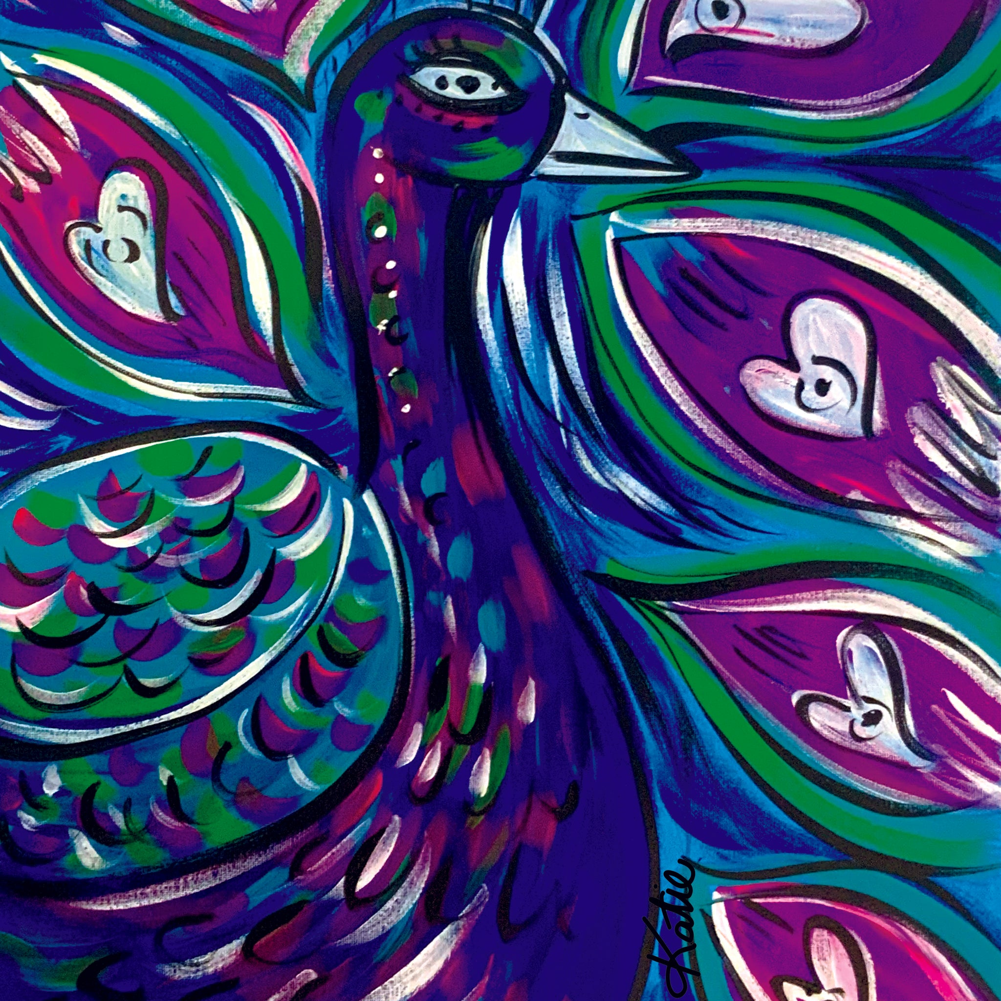 Peacock Blue
