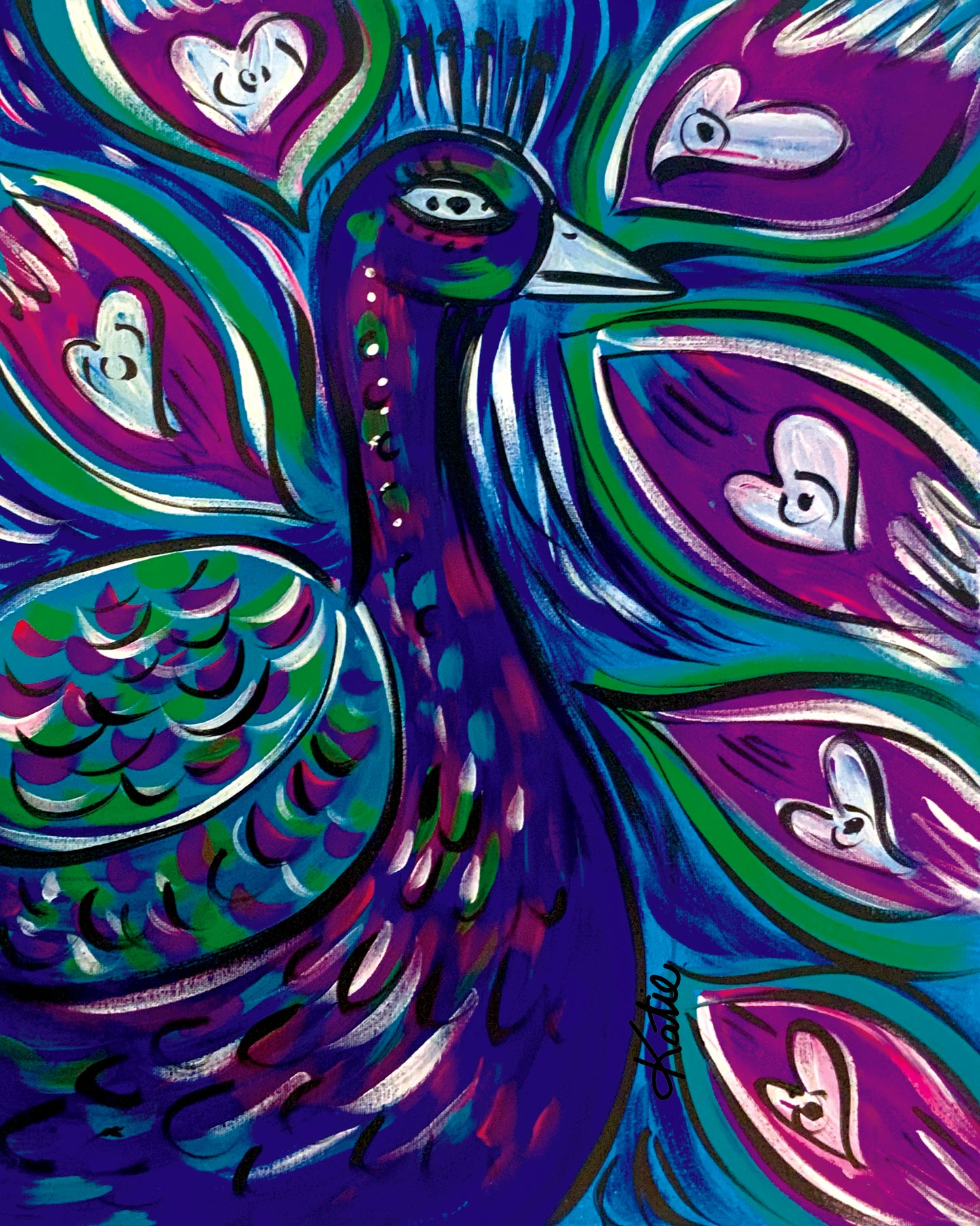 Peacock Blue