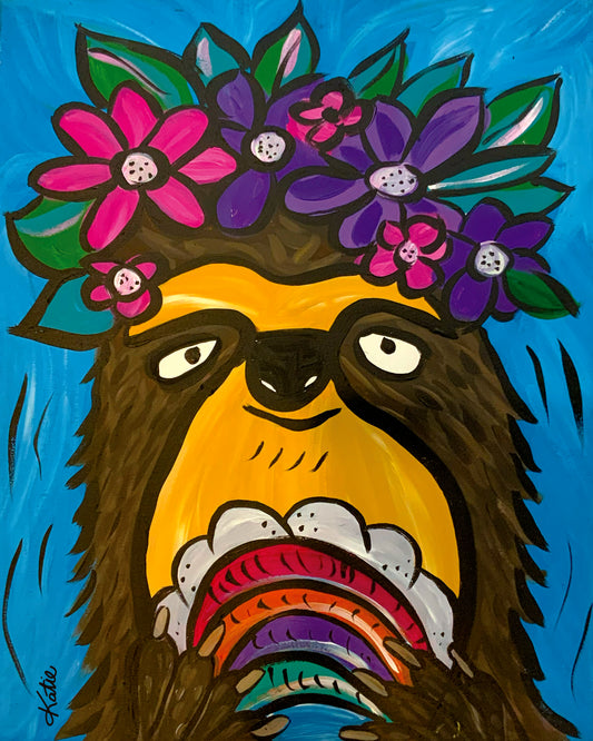 Rainbow Sloth