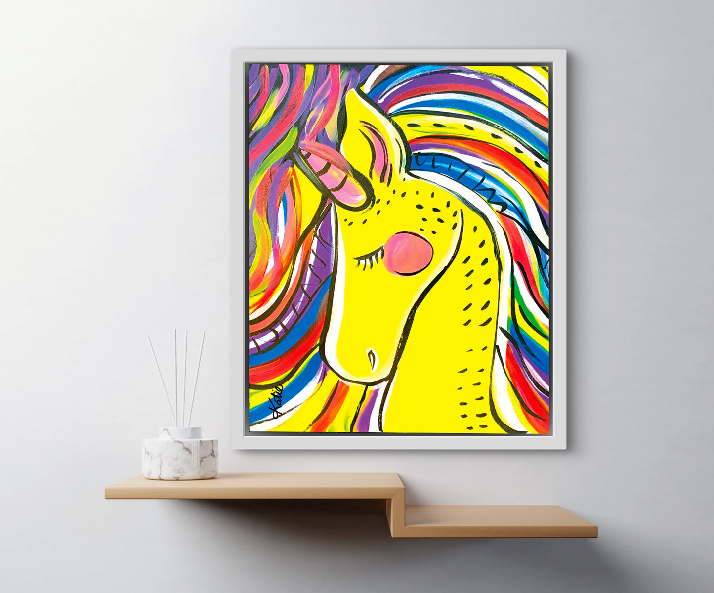 Ribbon Bound Unicorn