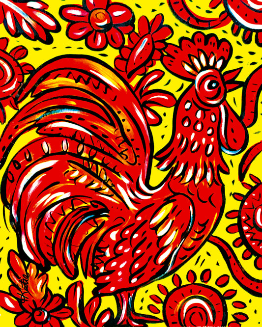 Rockin Red Roosster