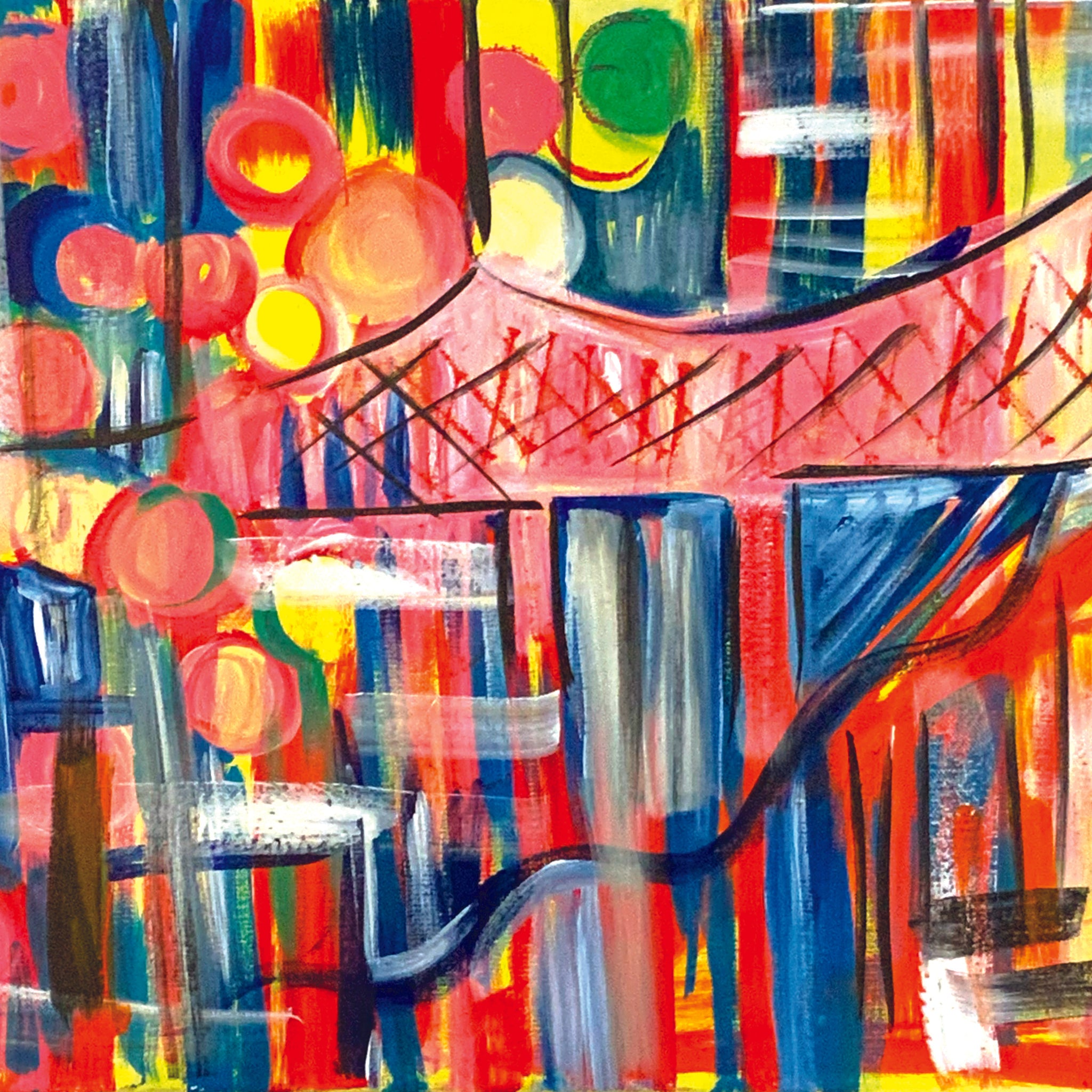 Story Bridge Vibes Red