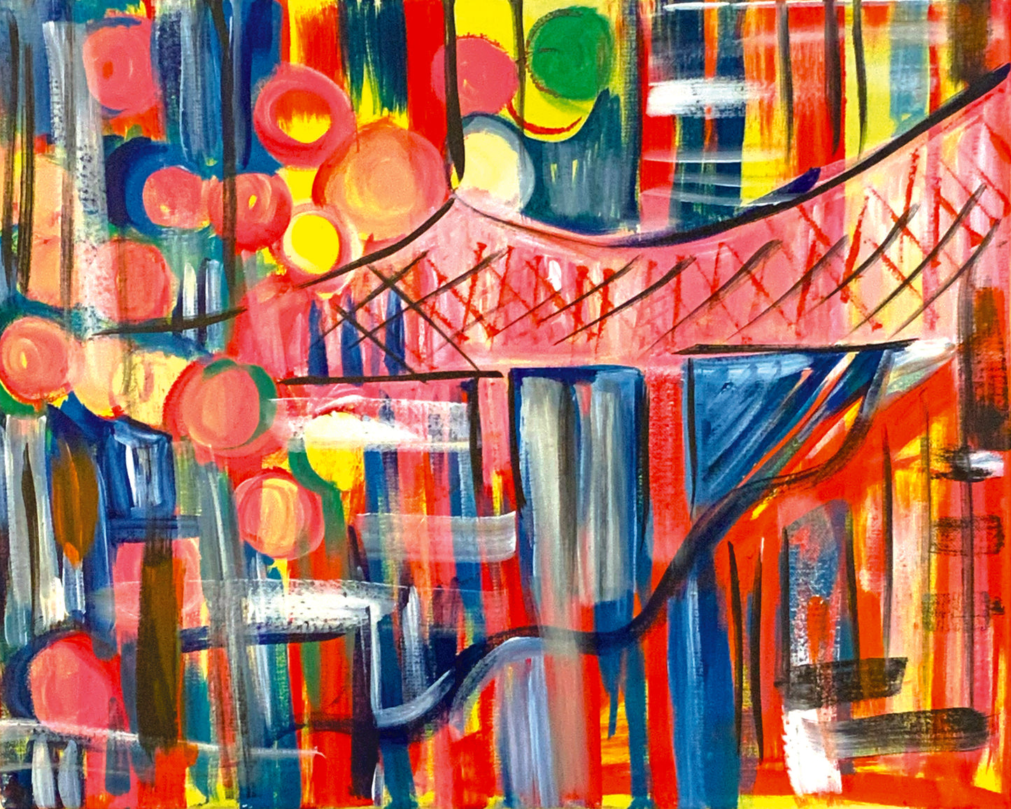 Story Bridge Vibes Red