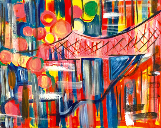 Story Bridge Vibes Red