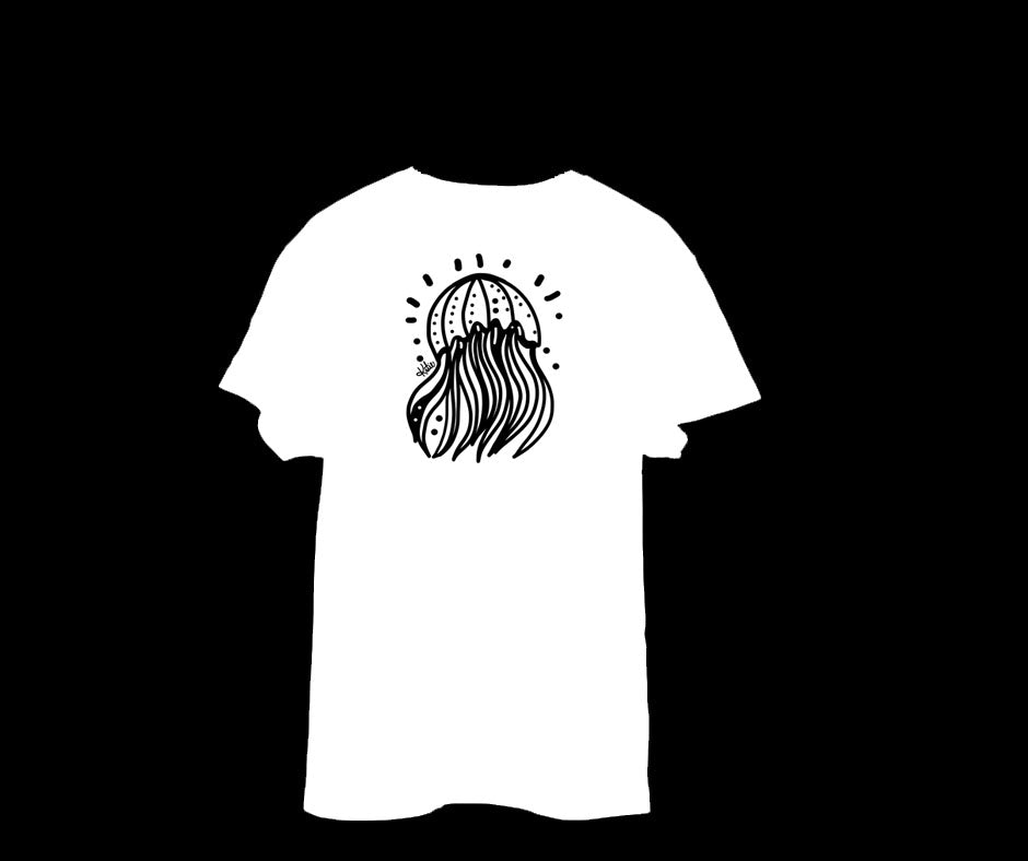 K-TEE'S JELLY SERIES white t-shirt